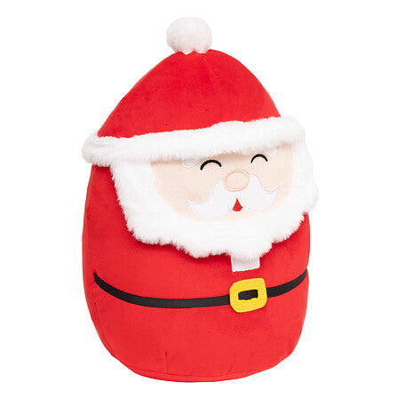 Babbo Natale Squishy in peluche rosso 35 cm