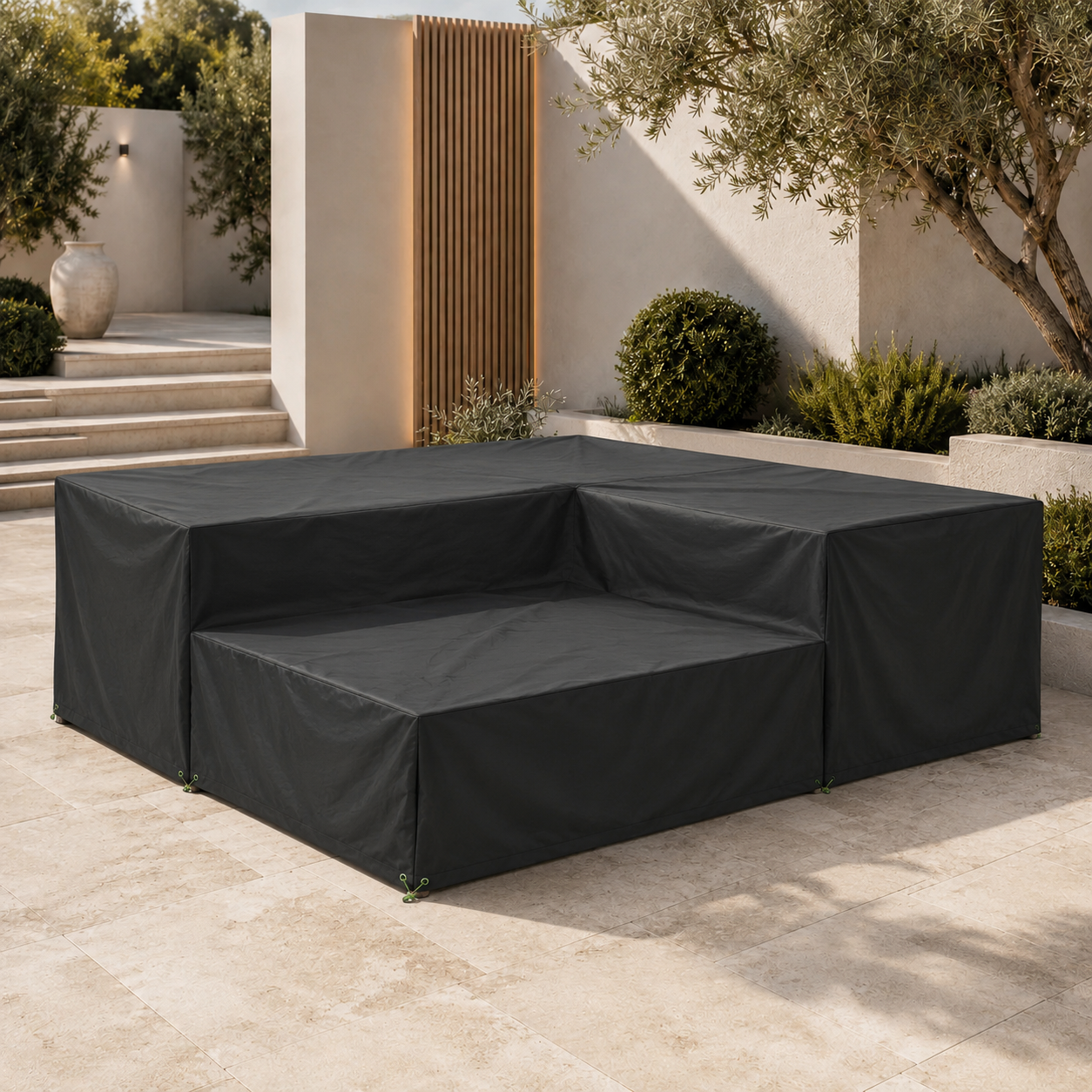 Copertura protettiva per salotto da giardino 300x200x80 cm