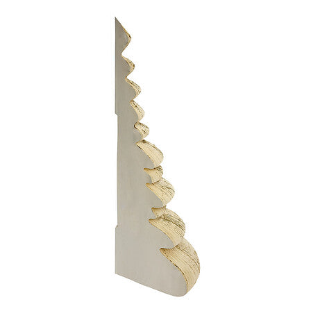 Albero di Natale Kami in carta écru 60 cm