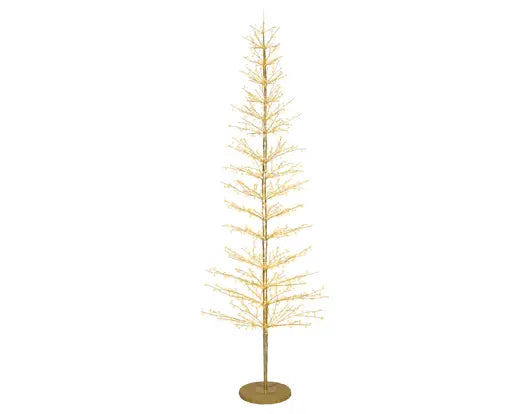 Albero luminoso 270 cm con 2048 micro LED per esterno – Kaemingk