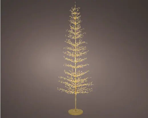Albero luminoso 270 cm con 2048 micro LED per esterno – Kaemingk