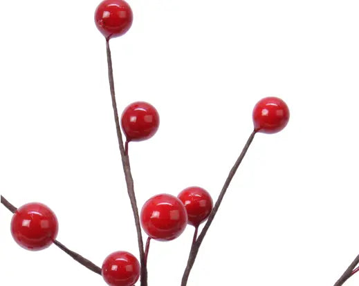Rametto natalizio con bacche rosse 26 cm – Kaemingk