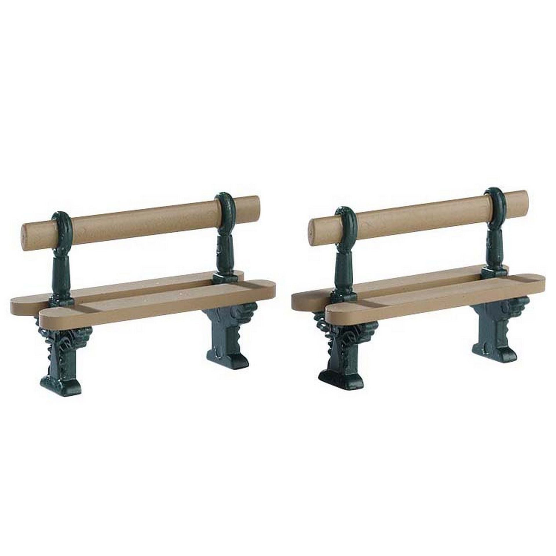 Double Seated Bench, Set of 2