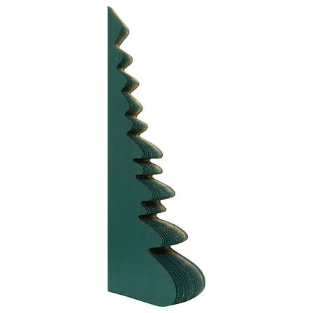 Albero di Natale in carta verde a nido d’ape 90 cm
