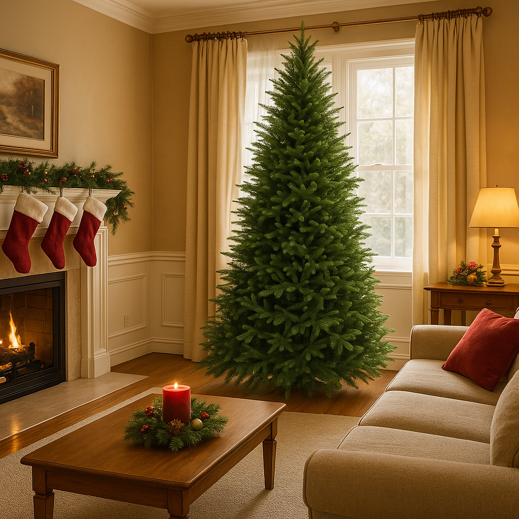 Albero di Natale Marly classico 210 cm