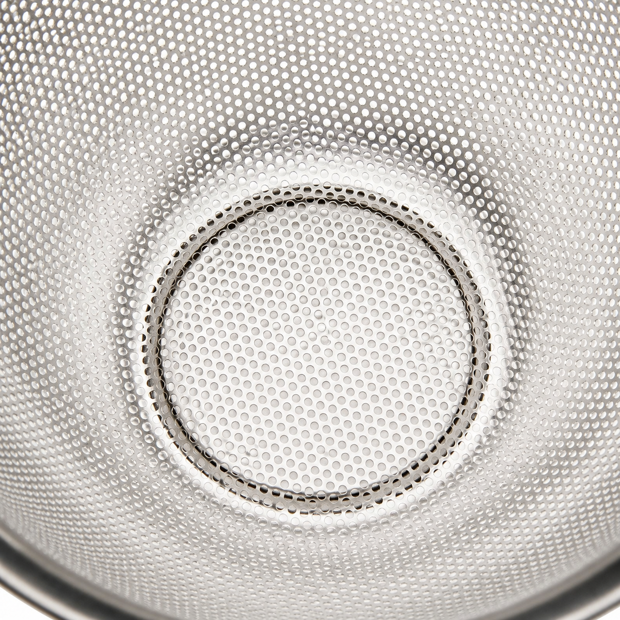 Colatutto rotondo in acciaio inox 31 cm argento – Silver Pro