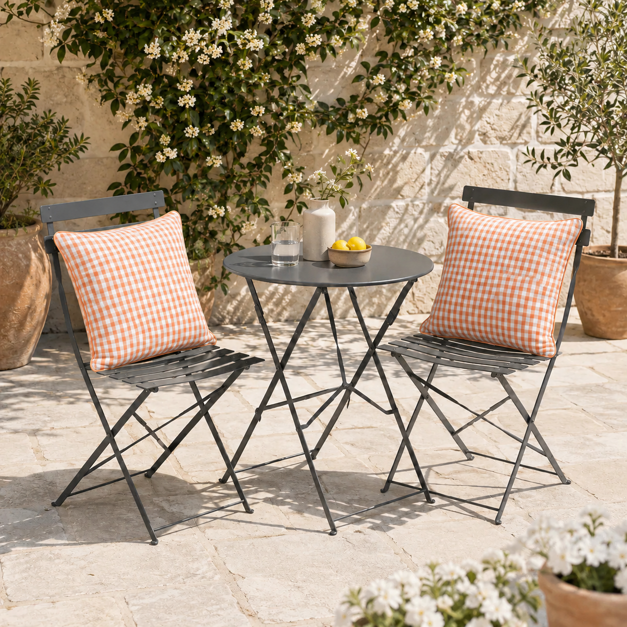 Cuscino da esterno 45x45 cm – Bardot mandarine