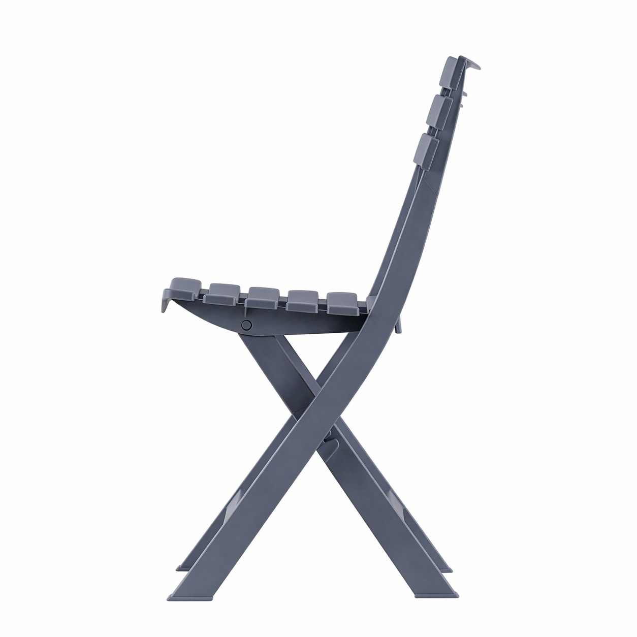 Sedia da giardino pieghevole a listelli blu – Windy