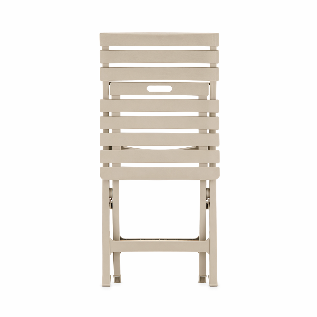 Sedia da giardino pieghevole a listelli tortora – Windy