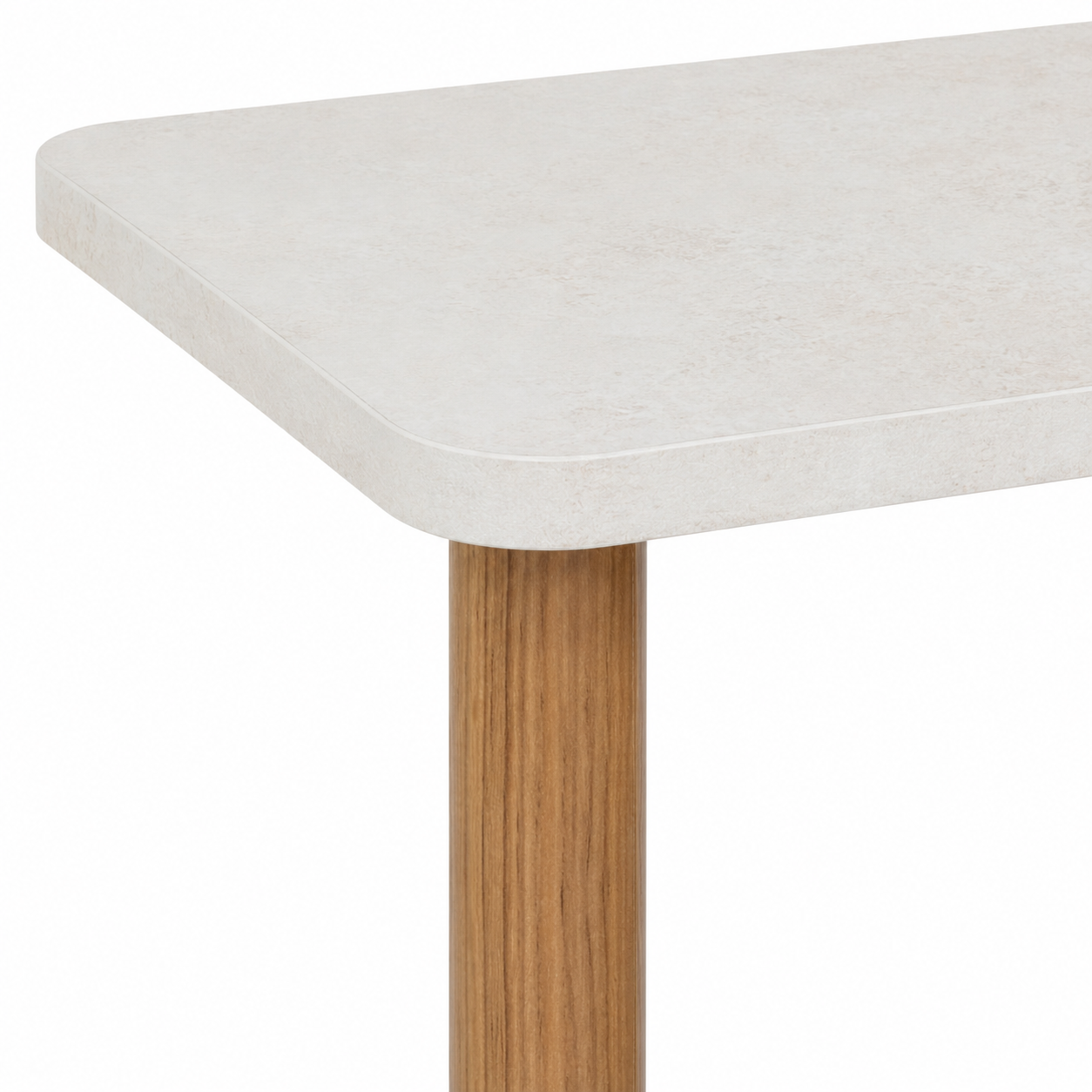 Scaffale basso 3 ripiani in MDF effetto legno e marmo 60x29,5x76,5 cm – Come