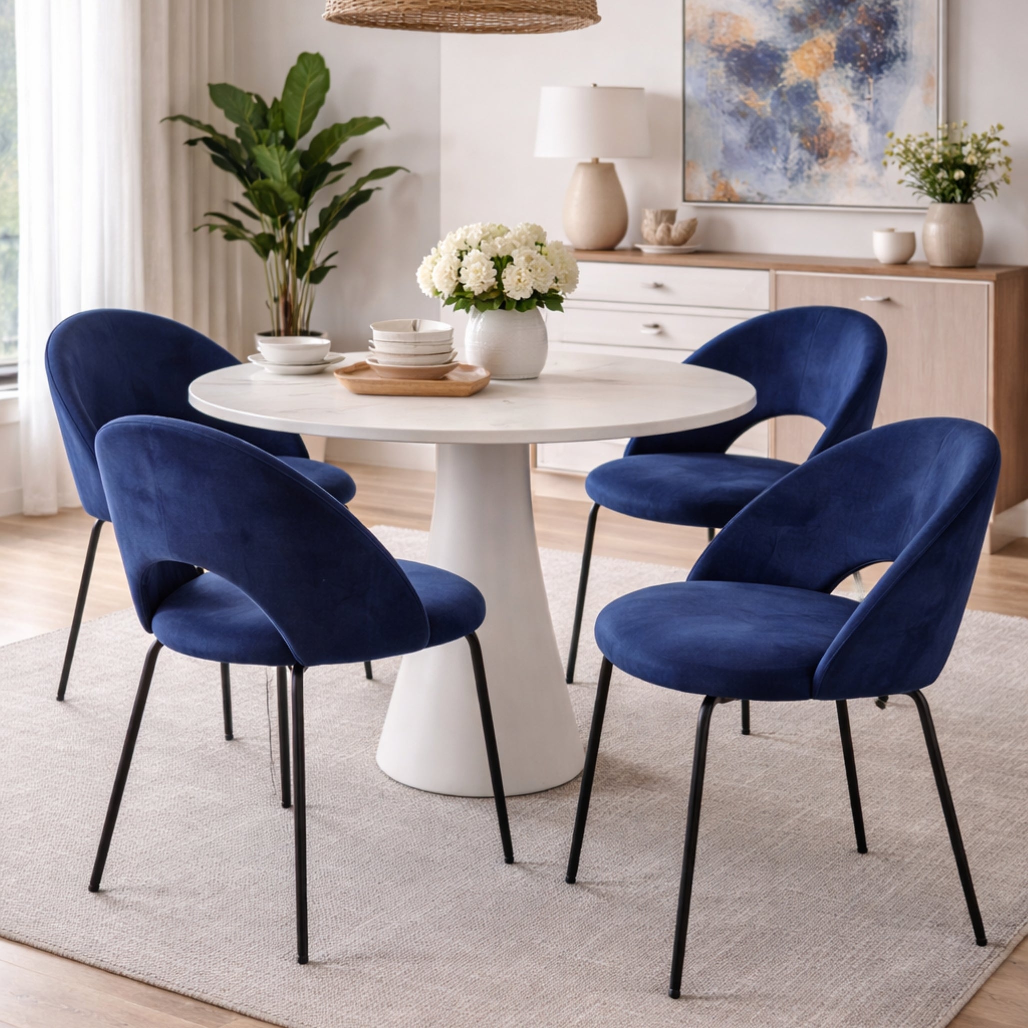 Sedia Astra Blu Navy