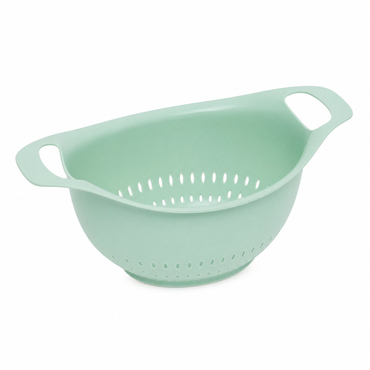 Colino bacinella in polipropilene verde menta con manici 33 cm – Poly