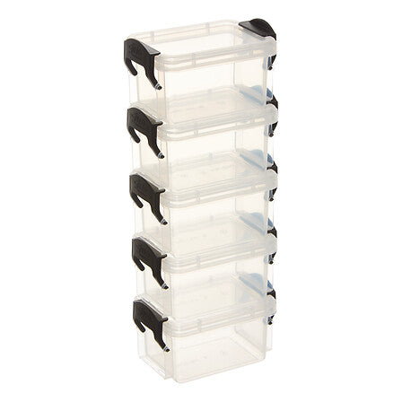 Mini contenitori trasparenti con chiusura a clip – assortiti