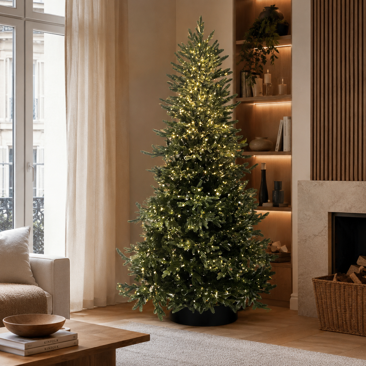 Albero di Natale Classico Anthony 270 cm LED