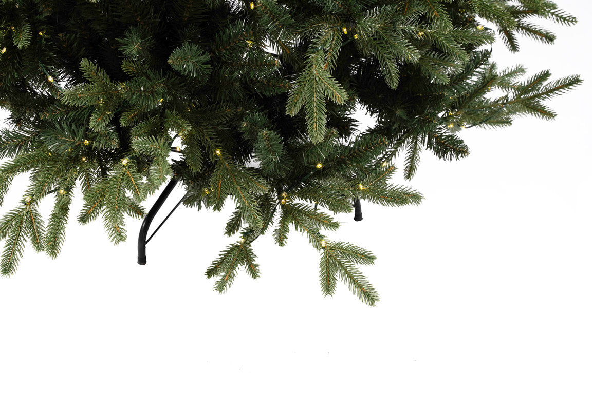 Albero di Natale classico Locarno 270 cm LED