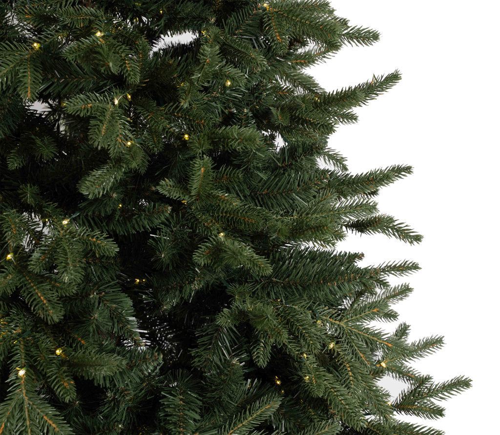 Albero di Natale classico Locarno 270 cm LED