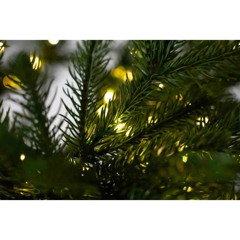 Albero di Natale Cornelius classico realistico 240 cm LED