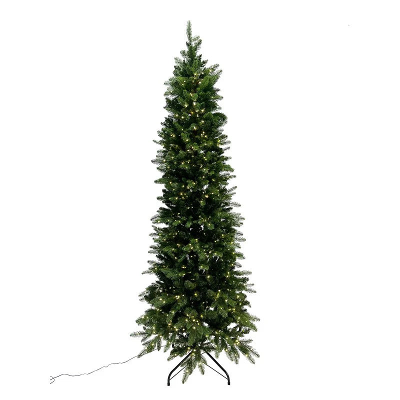 Albero di Natale Fred realistico 180 cm LED
