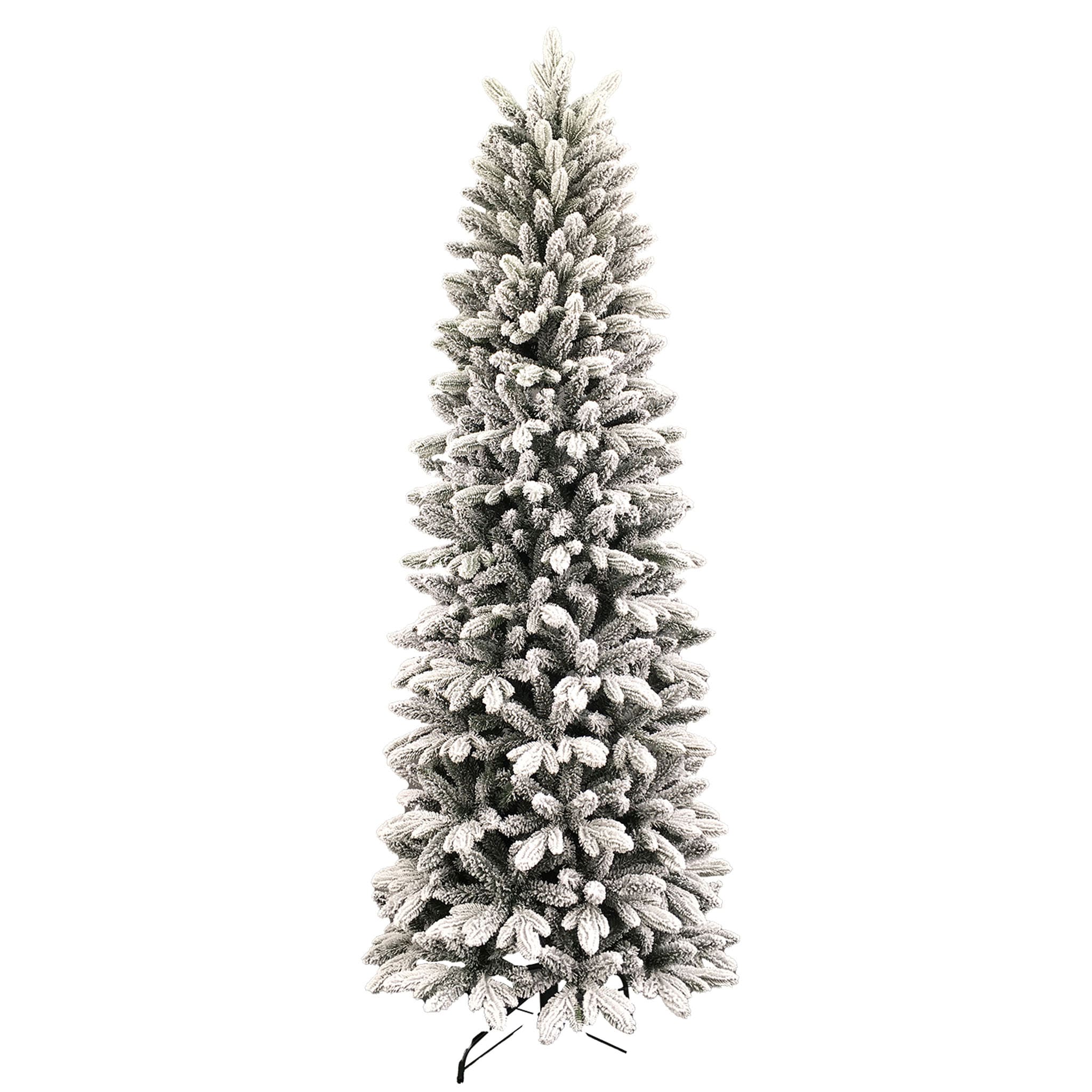 Albero di Natale Baden innevato 240 cm
