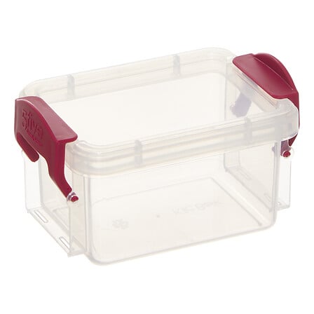 Mini contenitori trasparenti con chiusura a clip – assortiti