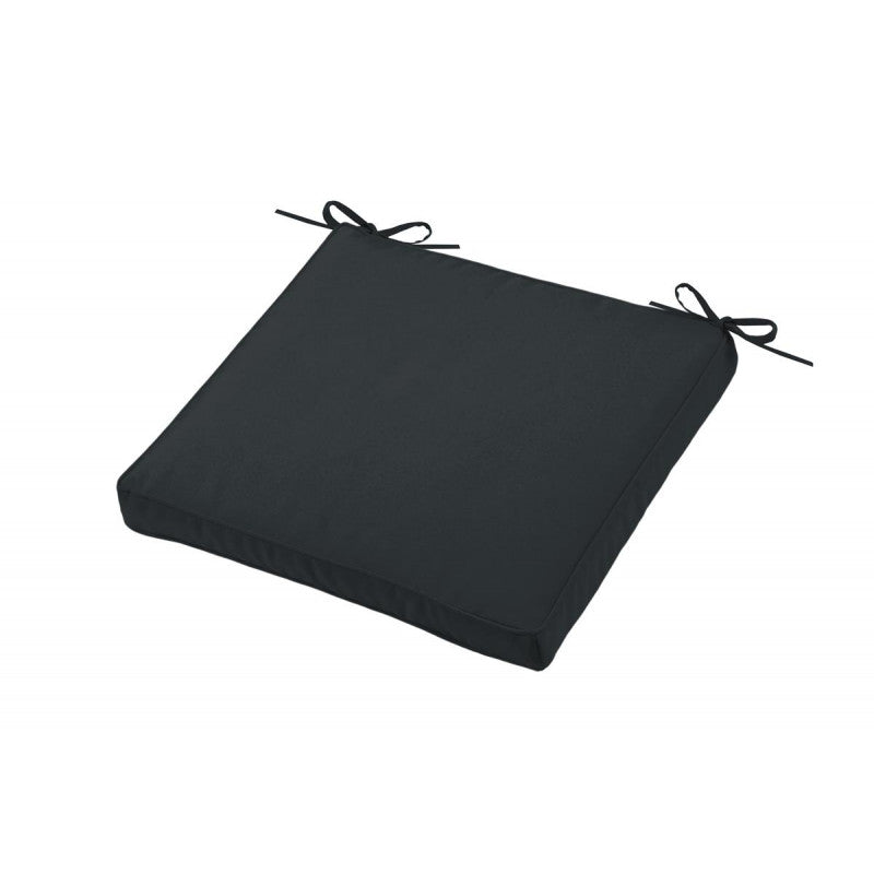 Cuscino per sedia 40x40x5cm - Hawai carbon