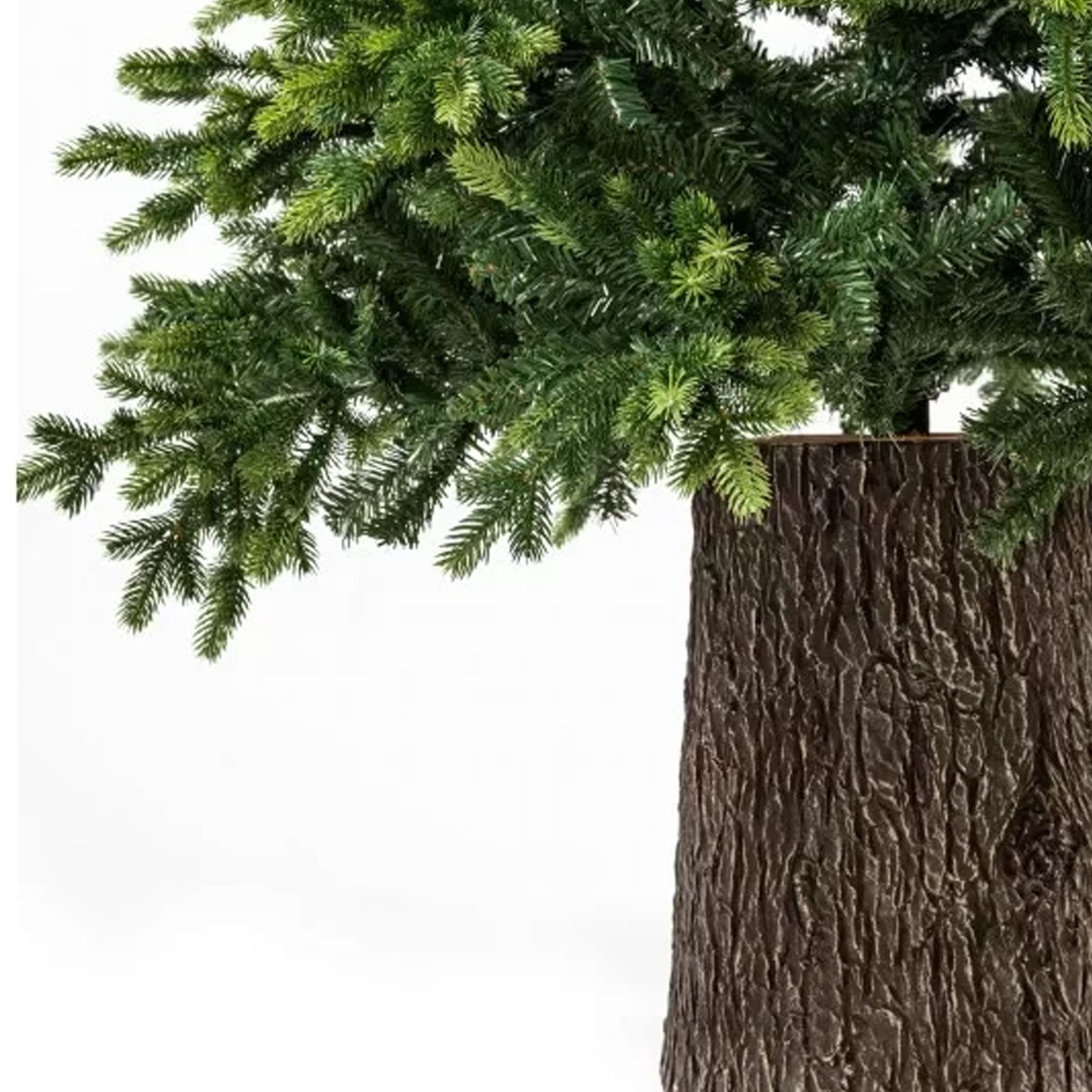 Albero di Natale Gilley con tronco 240 cm LED