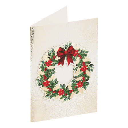 Biglietto di auguri natalizio Dream con busta 17 × 12 cm