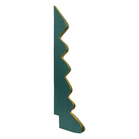 Albero di Natale decorativo in carta verde 180 cm