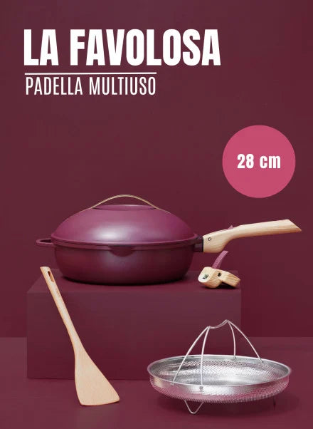 LA PADELLA FAVOLOSA CM 28- RUBINO