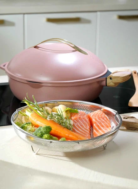La Favolosa Padella 24 cm multifunzione 8 in 1 antiaderente