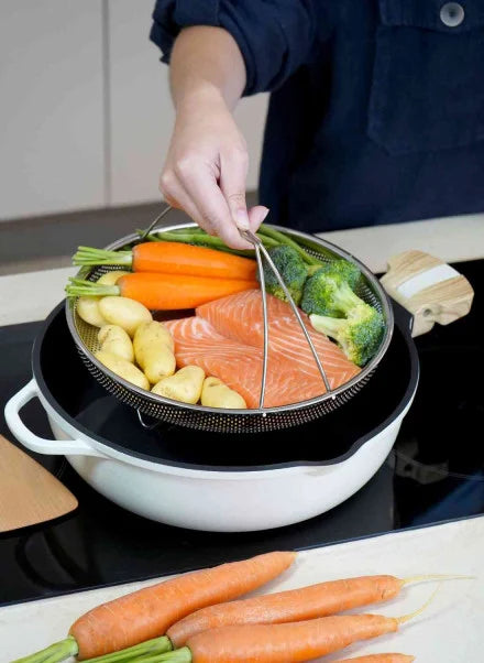 La Favolosa Padella 24 cm multifunzione 8 in 1 antiaderente
