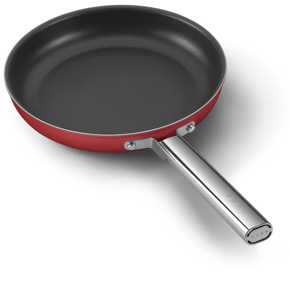 Padella antiaderente rossa 28 cm alluminio forgiato fondo inox induzione – Smeg 50's Style