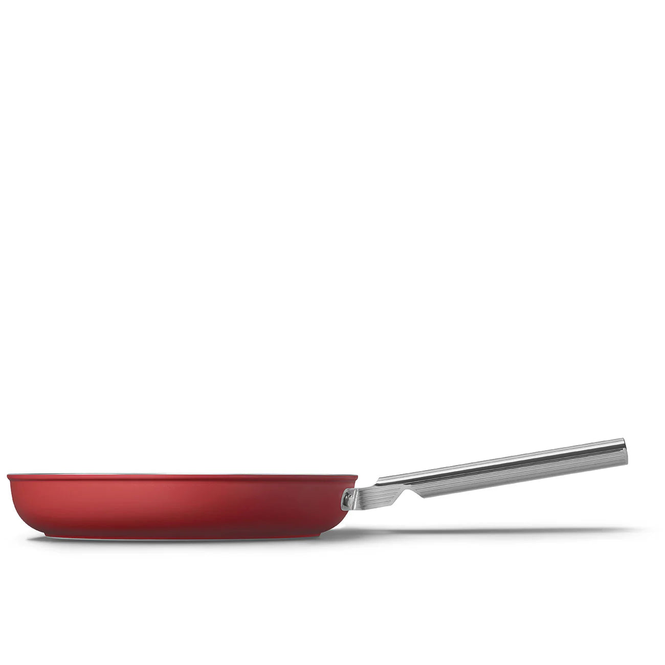 Padella antiaderente rossa 26 cm alluminio forgiato induzione – Smeg 50's Style